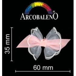 FIOCCO RASO+ORGANZA.ROSA...