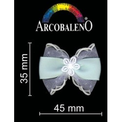 FIOCCO RASO+ORGANZA. MENTA...