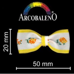 PAPILLON STAMPA FIOR.GIALLO...