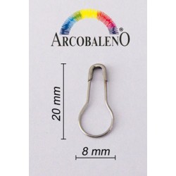 SPILLA PERA 20mm.ACCIAIO...