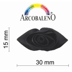 APPL ROSE GRANDI.NERO 100%...