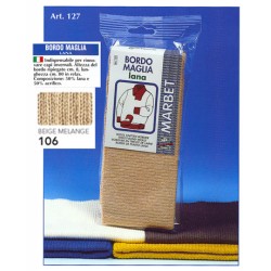 BORDO MAGLIA LANA.BEIGE...