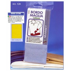 BORDO MAGLIA COTONE.GIALLO...