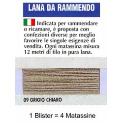 LANA RAMMENDO.GRIGIO CH...