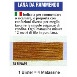 LANA RAMMENDO.SENAPE 100%...