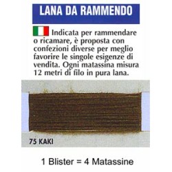 LANA RAMMENDO.KAKI 100%...