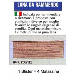 LANA RAMMENDO.ROSA POLVERE...