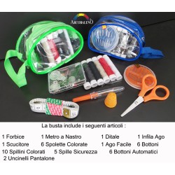 SET CUCITO PICCOLO DA VIAGGIO