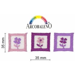 QUADRO C/FIORE TERMO.LILLA