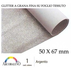 TESSUTO GLITTER A GRANA...