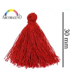 NAPPINE 30mm. ROSSO 100%PL...