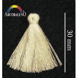 NAPPINE 30mm. AVORIO 100%PL...