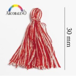 NAPPINE 30mm.SFUMATO ROSSO...