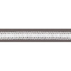 PIZZO ELASTICO 13mm. BIANCO...