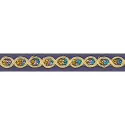BORDINO 5mm.ORO MULTICOLOR
