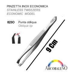 PINZETTA ECO PUNTA OBLIQUA...