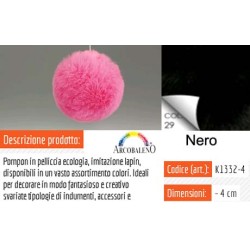 POMPON SIMIL LAPIN  ART....