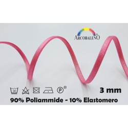SPALLINA ELASTICA mm3.ROSA...