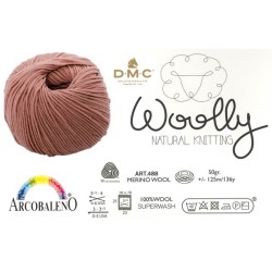 LANA WOOLLY gom 125mt ROSA...