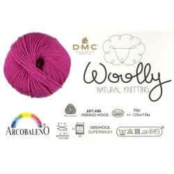LANA WOOLLY gom 125mt FUXIA...
