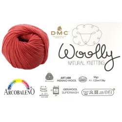 LANA WOOLLY gom 125mt ROSA...