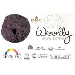 LANA WOOLLY  125mt PRUGNA...