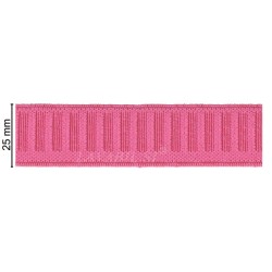 GROS GRAIN LAV mm25.FUXIA...