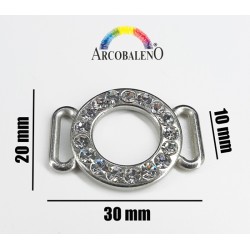 DOPPIO PASS+STRASS.NIKEL FREE