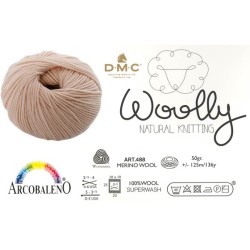 LANA WOOLLY gom 125mt ROSA...