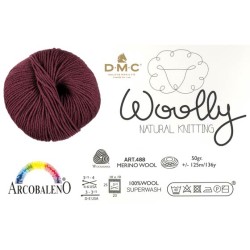 LANA WOOLLY gom 125mt ROSSO...