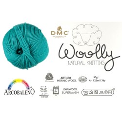 LANA WOOLLY gom 125mt VERDE...