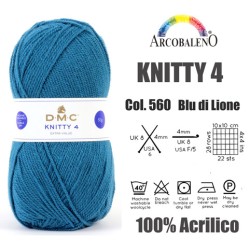 FILATO KNITTY4 gom140mt.BLU...