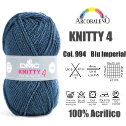 FILATO KNITTY4 gom140mt.BLU...