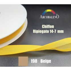 SBIECO CHIFFON mm14/7.BEIGE...