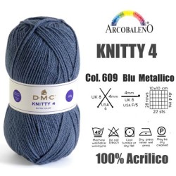 FILATO KNITTY4 gom140mt.BLU...