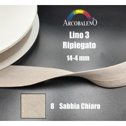 NASTRO SBIECO LINO 3 - 100%...