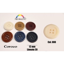 BOTTONE COROZO 4 FORI -ART....