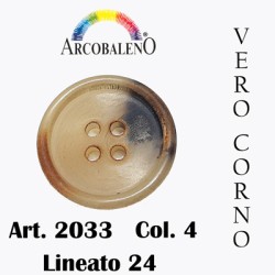 BOTTONE VERO CORNO  ART. C2033