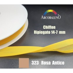 SBIECO CHIFFON mm14/7.ROSA...