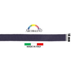 TRECCIA ELASTICA mm 14.BLU...
