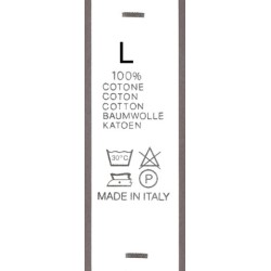 100% COTONE CON TAGLIA -...