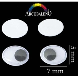 OCCHI MOBILI OVALI - M601 -