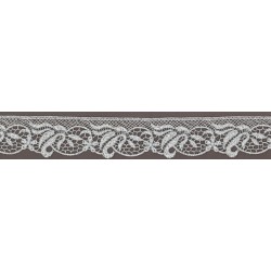 PIZZO MACRAME'.35mm.ARGENTO...