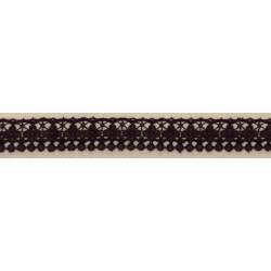 PUNTINA MACRAME' 23mm.NERO...