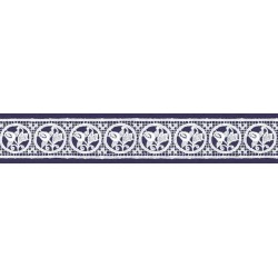 PIZZO MACRAME'.BIANCO mm30...