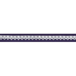 PIZZO MACRAME' mm 10.BIANCO...