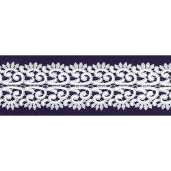 PIZZO MACRAME' mm65.BIANCO...