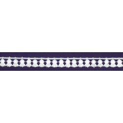 PIZZO MACRAME' mm14.BIANCO...