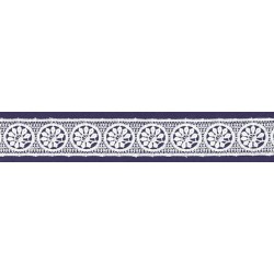 PIZZO MACRAME' mm30.BIANCO...