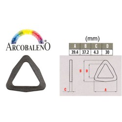 TR-TRIANGOLO NYL int mm30.NERO